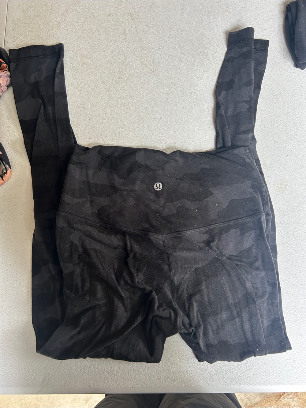lululemon athletica Black Camo align leggings
